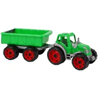 Paradiso Toys Tractor + Trailer