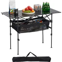 Vevor Opvouwbare tafel Buffettafel Draagbare Multifunctionele tafel 120 cm