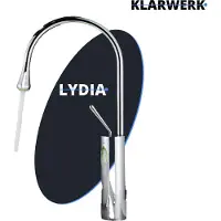 KLARWERK Lydia | Hotel Gastro Chrom: Badkraan | RVS waterkraan voor hoge wastafels | Mengkraan met 2 aansluitingen | Hoogdruk kraan | Badkamer