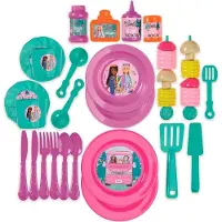 Cefa Toys Barbie Glamping Camping En Barbecuekoffer