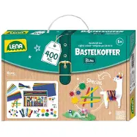 Lena Creatief Knutselkoffer Blauw 400 onderdelen
