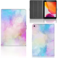 B2Ctelecom Hoes iPad 10.2 2019 | iPad 10.2 2020 | 10.2 2021 Watercolor Light