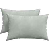 vidaXL Zitkussens 2 pcs Lichtgrijs 60 x 40 cm Corduroy stof