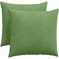 vidaXL Zitkussens 2 pcs Lichtgroen 50 x 50 cm Corduroy stof