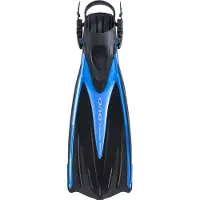 Tusa Imprex Duo – Duikvinnen met 20° Angled Blade Design – Zwart/Blauw – SF-0102 M FB