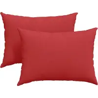 vidaXL Zitkussens 2 st Stof Rood 70 x 50 cm