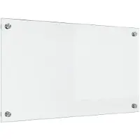 vidaXL Keukenachterwand Transparant 70 x 40 cm gehard glas