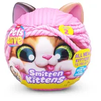Zuru Interactive Cat Plush Pets Alive 5 Models Random Shipping Assorted Roze Kinderen