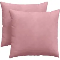 vidaXL Zitkussens 2 pcs Roze 45 x 45 cm Corduroy stof