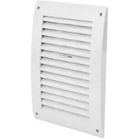 Europlast Muurrooster regelbaar 250x170 mm wit - N25R