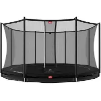 Berg Favorit InGround 430 Black + Safety Net Comfort (35.14.96.04)