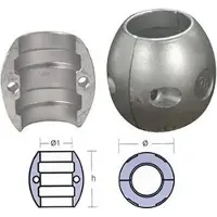 Tecnoseal Zink as-anode 1 1/4 (TEN00507)