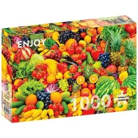 Enjoy Puzzle Fruits and Vegetables Puzzel (1000 stukjes)