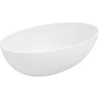 Mexen Prato vrijstaand bad van conglomeraten 170 x 100 , wit mat - 57251701000