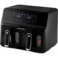 Grunkel Luchtfriteuse Grunkel Zwart 2700 W 8 L