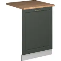Vicco Vaatwasserfrontpaneel Fame-Line Groen-Goud Landhuis 60 cm , WB Eik, Model 55310