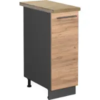 Vicco Apotheekkast Fame-Line Krachtige eik goud 30 cm , WB Eik, Model 46589