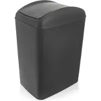 Orion Prullenbak Plastic Grijs 20 l - Afvalmand - Afvalemmer