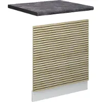 Vicco Fame-Line Frontpaneel – 60 cm, WB Antraciet Eiken paneel