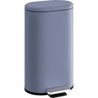 HOMCOM -prullenbak-PP-36,5x31x61cm-grijs