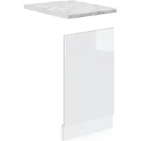 Vicco R-Line Frontpaneel – 45 cm, WB Marmer Wit Hoogglans