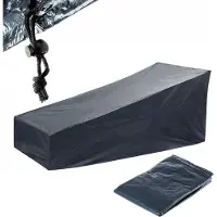 Kadax Tuinligstoelhoes Beschermend zeildoek Waterdichte hoes 165x85cm