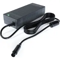 GO SOLID! Oplader geschikt voor Huyser Maleo, Domaso en Novara elektrische fiets 42V / 2A (3 polig)