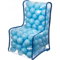 Kadax Magic-Seats - Kinderstoeltje - Babyblauw - Speels - Comfortabel