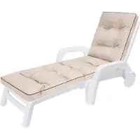 Hobbygarden - Stoelkussen - Hugo Beige - 201x55 cm
