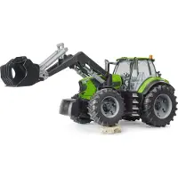 Deutz Bruder Traktor met voorlader 1:16
