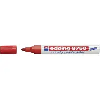 Edding E-8750 Permanent Lakmarker Rood Ronde punt - 4 mm