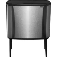 Brabantia Bo Touch Bin Prullenbak 3 x 11 liter Matt Steel Fingerprint Proof