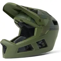Endura Singletrack Kinderhelm Vol Gezicht Camo Groen Uniek || Maat: One Size