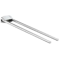 Keuco City.2 - Dubbele handdoekhouder, lengte 43 cm, chroom 02718010000