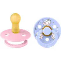 BIBS - x Moomin Pacifier Dreaming Latex - Baby Pink - Size 2