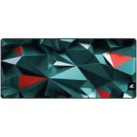 Sharkoon Skiller SGP30 D1 - Blauw, Oranje, Wit, Zwart - Muismat - XXL - 900 x 400 mm