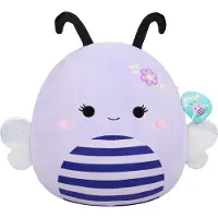 Jazwares Squishmallows - Large Plush (Sister - Lavender Bee W/Flower) - 40cm Plush