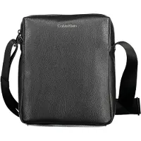 Calvin Klein Nero Polyester Heren Schoudertas