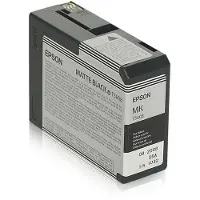 Epson T580 (C13T580800) Inktcartridge Mat-zwart