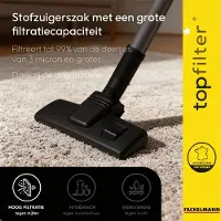 Top Filter Set van 4 stofzuigerzakken voor Goldstar en LGE TopFilter Premium