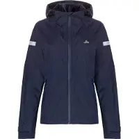 Nomad Premium Regenjas Dames | XL | Dark Navy | Zeer Waterdicht 15.000 Waterkolom | Getapete Naden | Zeer Ademend 10.000 g/m² | Jas met Capuchon