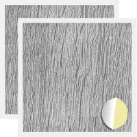 vidaXL Zelfklevende schroefcover 2 pcs Grijs Sonoma Ø 20 x 0,5 mm