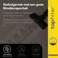 Top Filter Set van 4 stofzuigerzakken Samsung en Dirt Devil TopFilter Premium