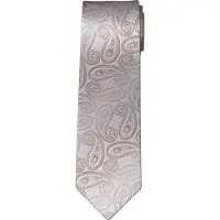 Olymp Zijden stropdas in all-over look (7,5 cm)
