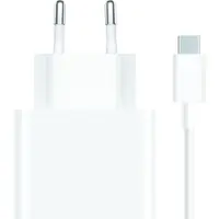 Xiaomi 33W USB-A snellader + USB-C datakabel, wit, model MDY-11-EZ