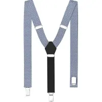Olymp Bretels blauw, Effen