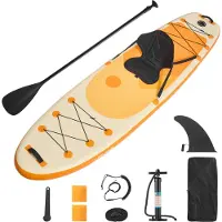 Vevor Opblaasbaar Stand-up Paddleboard (304,8 x 83,8 x 15,2 cm) Paddleboard met één zitje