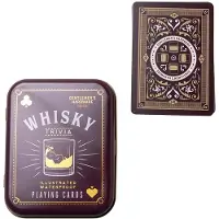 Gentlemen's Hardware Whisky speelkaarten in metalen doos - Gentlemens Hardware