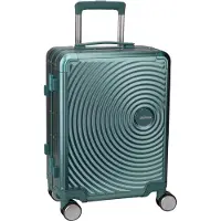 American Tourister Soundbox Aluminium Spinner 55 Expandable dusty turquoise