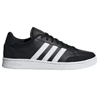 Adidas Unisex Sportswear Grand Court Shoes Core Black Maat: 44 | Indoorschoenen Outlet | Unisex | Zwart